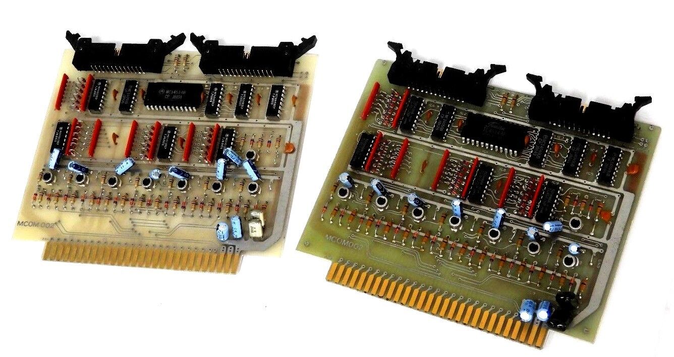 LOT OF 2 GENERIC MCOM002 CIRCUIT BOARDS MCOM 002