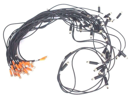 LOT OF 32 IFM EFFECTOR EVC142 CABLES 0.3 AMP, 50VAC/60VDC