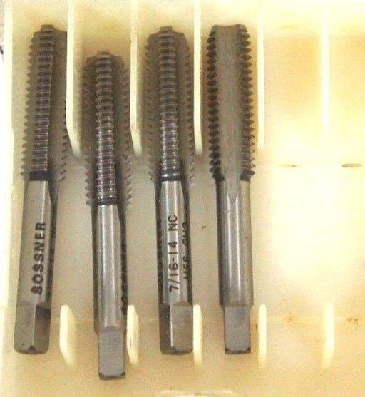 LOT OF 4 NEW J&L INDUSTRIAL SUPPLY OHT-11720-C BOTTOMING TAPS 7/16-14 NC