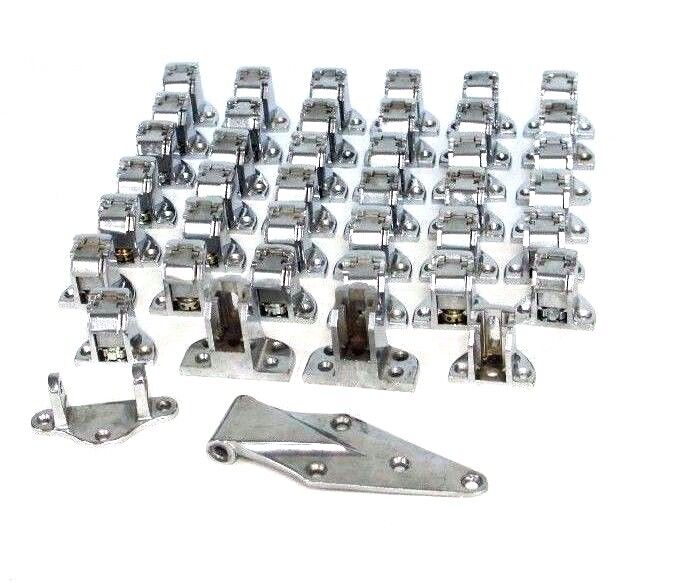 LOT OF KASON ICE BOX REFRIGERATOR DOOR HINGE PARTS