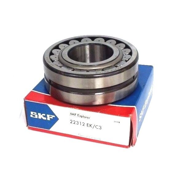NIB SKF 22312 EK/C3 ROLLER BEARINGS SPHERICAL 2.544" TAPERED BORE 22312EKC3