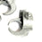 LOT OF 4 NEW OZ GEDNEY 1 1/4" STEEL FITTING CLAMPS
