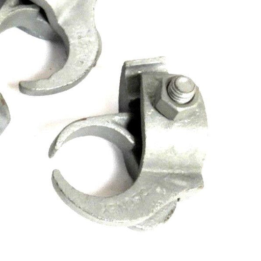 LOT OF 4 NEW OZ GEDNEY 1 1/4" STEEL FITTING CLAMPS