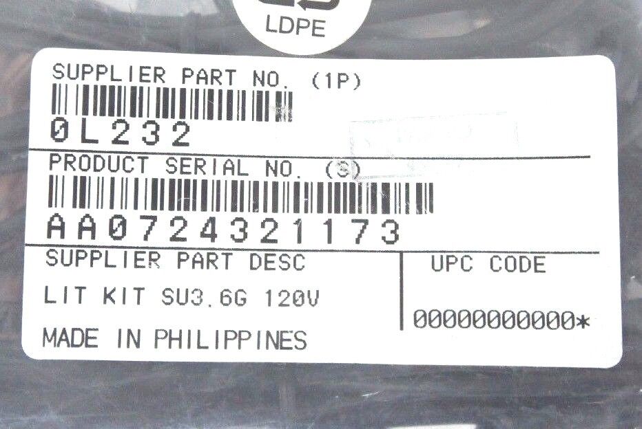 NIB APC 0L232 LITERATURE KIT FOR SU3.6G POWER SUPPLY
