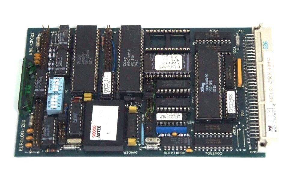 EUROLOG-Z80 CONTROL OSCILLATOR DIVIDER BOARD EML-CPC23 TYPE CPC-2 SERIE: 3357