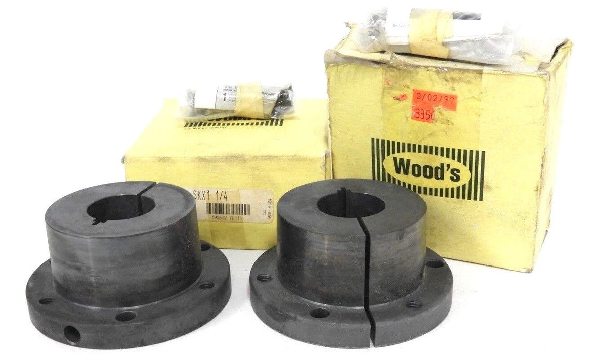 LOT OF 2 NIB TB WOOD'S SKX1 1/4 BUSHINGS SKX1-1/4