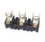 LOT OF 3 ALLEN BRADLEY X-401978 FUSE BLOCKS 30AMP, 600 VOLT MAX, X401978