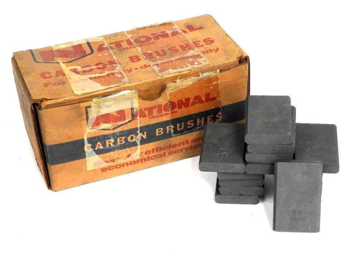 BOX OF 15 NEW NATIONAL 3061 CARBON BRUSHES