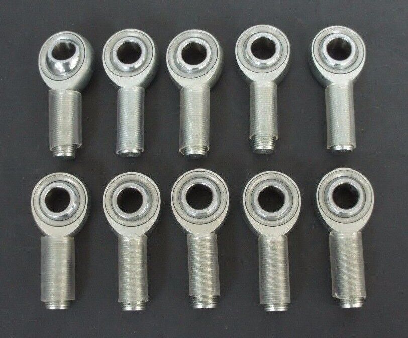 LOT OF 10 NEW QA1 KMR10 ROD ENDS K SERIES, CARBON STEEL