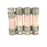 LOT OF 4 NEW FERRAZ SHAWMUT TR10R TRI-ONIC DUEL-ELEMENT FUSES 250V AC, 10A