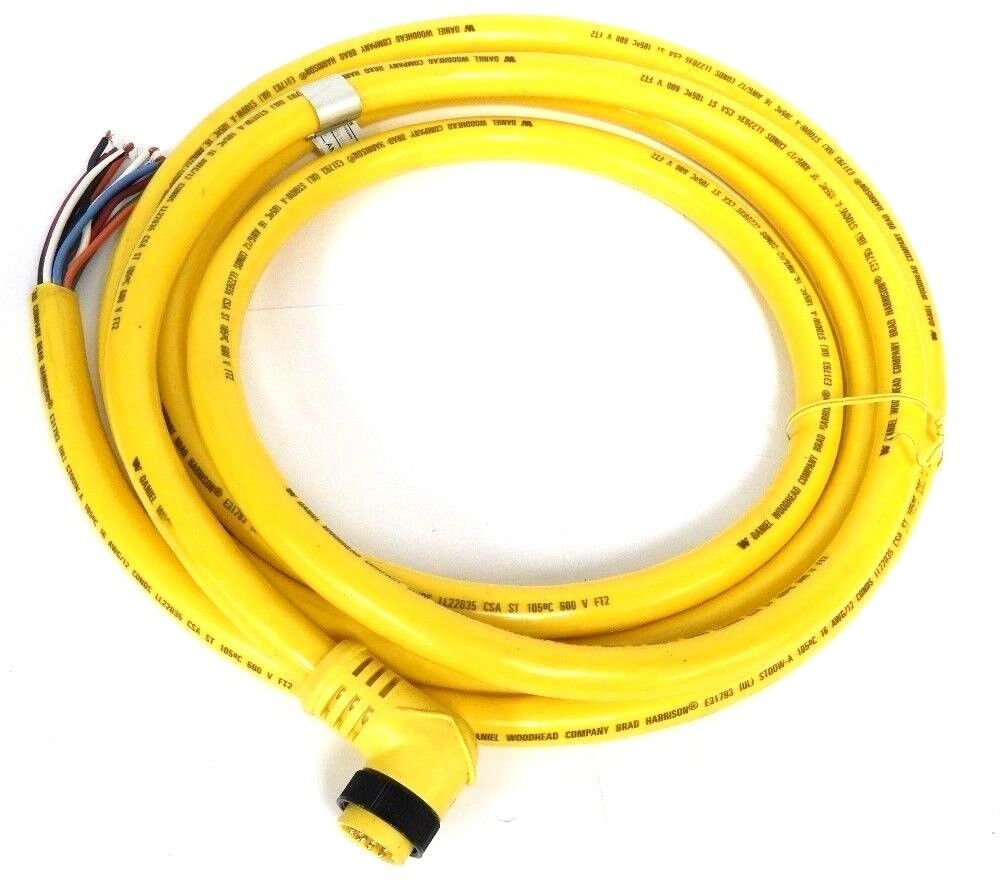 NEW DANIEL WOODHEAD 47410-90 MINI CHANGE CORDSET 600 VOLT, 5 AMP, 4741090