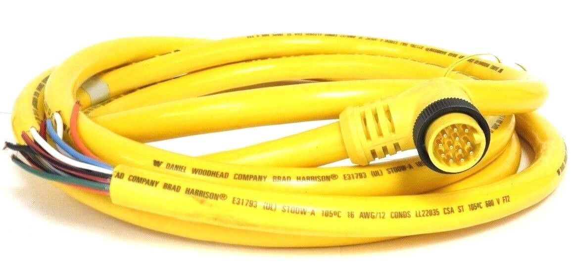 NEW DANIEL WOODHEAD 47410-90 MINI CHANGE CORDSET 600 VOLT, 5 AMP, 4741090