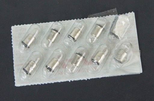 LOT OF 101 NEW CHICAGO MINIATURE NO. 328 MINI LIGHT BULBS T-1-3/4, 0.2A, CM328