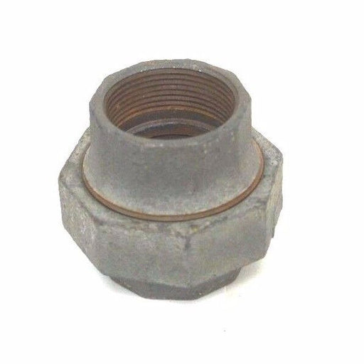 LOT OF 6 NEW WARD (5) 1-3/4" NPT (1) 1-1/2" NPT GALVANIZED PIPE UNIONS