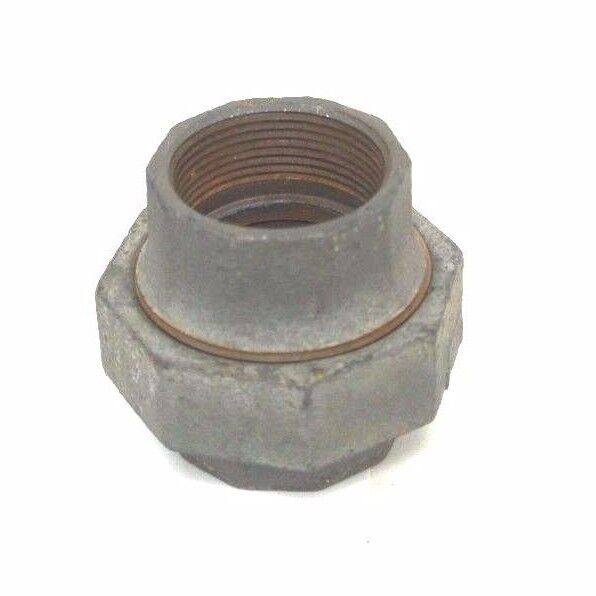 LOT OF 6 NEW WARD (5) 1-3/4" NPT (1) 1-1/2" NPT GALVANIZED PIPE UNIONS