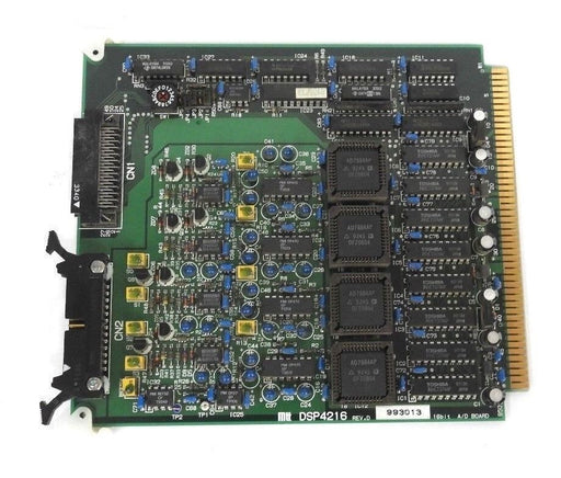 MTT DSP4216 REV. D 16BIT A/D BOARD 993013 (INCLUDES 4 AD7884APZ ANALOG DEVICES)