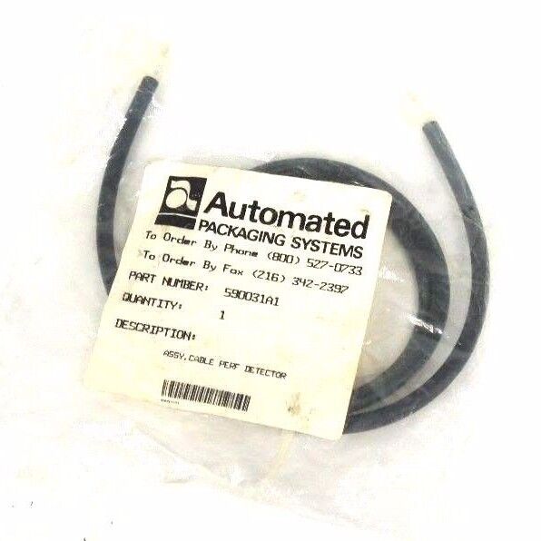 NEW AUTOMATED PACKAGING 590031A1 ASSY, CABLE PERF DETECTOR