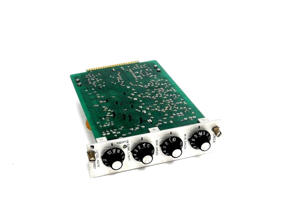 RELIANCE ELECTRIC 0-51851 REGULATOR CONTROL BOARD 051851