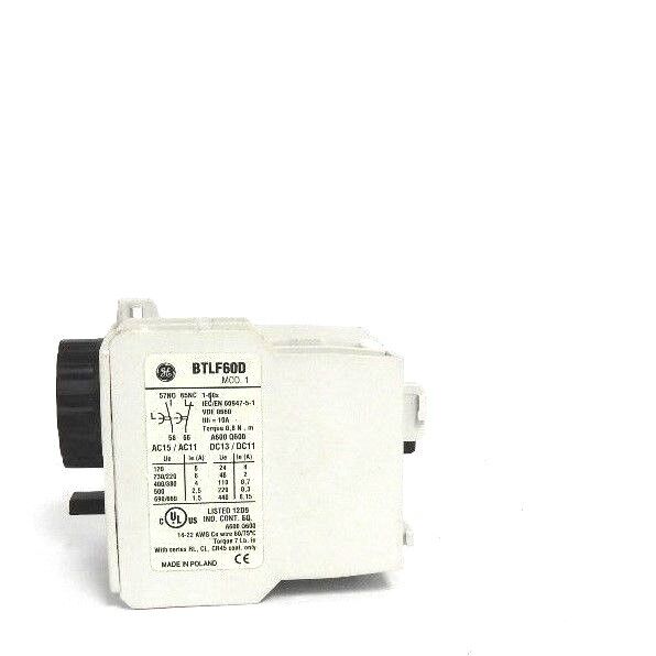 GENERAL ELECTRIC BTLF60D MOD. 1 TIMER 1-60SECONDS
