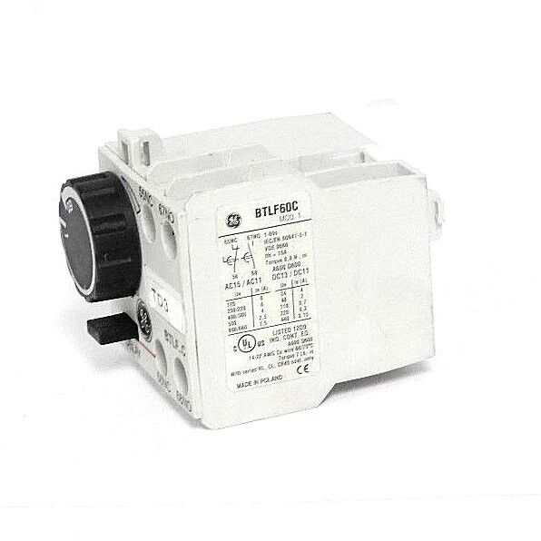 GENERAL ELECTRIC BTLF60C MOD. 1 TIMER 1-60 SEC