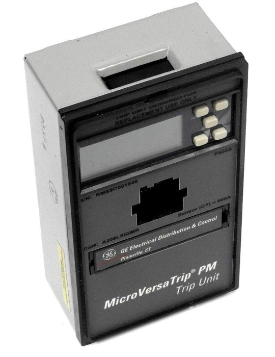 GENERAL ELECTRIC A208LSIGMR MICROVERSATRIP PM TRIP UNIT 800A P405&