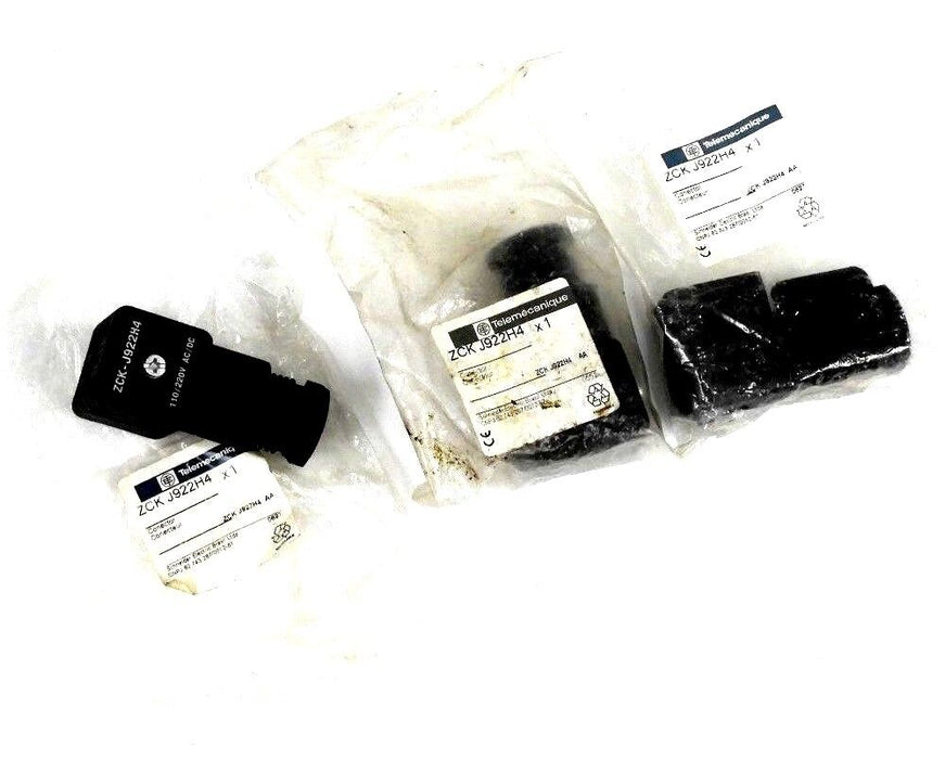 LOT OF 3 NEW TELEMECANIQUE ZCKJ922H4 FEMALE CONNECTORS