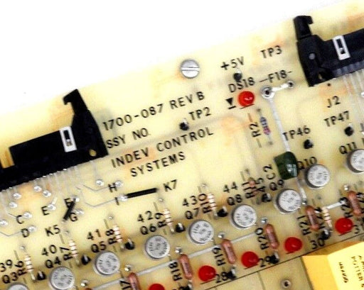 INDEV CONTROL SYSTEMS 1700-087 REV. B CONTROL BOARD ASSY. NO. TP2, 1700087