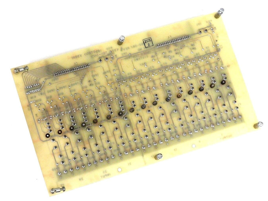 INDEV CONTROL SYSTEMS 1700-087 REV. B CONTROL BOARD ASSY. NO. TP2, 1700087