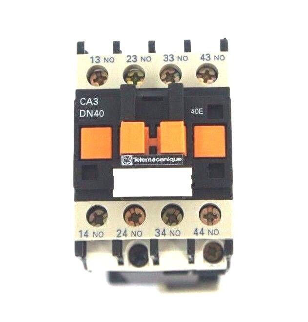 NIB TELEMECANIQUE CA3DN40BD CONTROL RELAY 24V DC, CA3-DN40