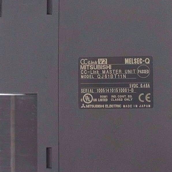 MITSUBISHI QJ61BT11N CC-LINK MASTER UNIT MELSEC-Q 5VDC 0.46A