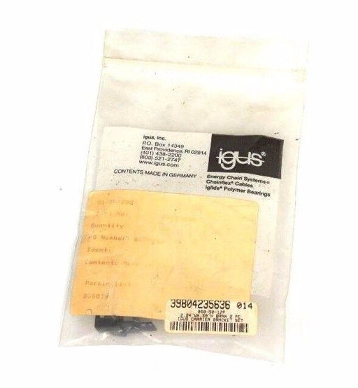 LOT OF 2 NEW IGUS 060-50-12P CARRIER BRACKETS 2.24" W X 0.59" H 0605012P