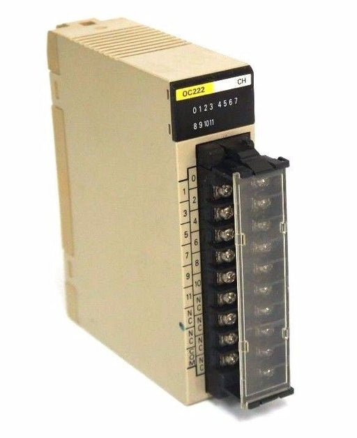 OMRON C200H-OC222 OUTPUT MODULE UNIT 250VAC/24VDC, 2A/POINT, 8A/UNIT, C200HOC222