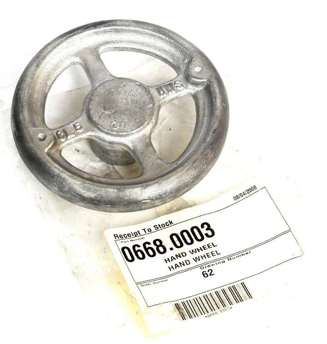 NEW CARR LANE 5HWSFA 5" ALUMINUM HAND WHEEL 0668.0003