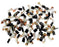 LOT OF 57 NEW GETTYS REP637W CARBON BRUSHES 3/16 x 5/8 x 7/8