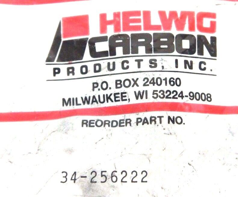 SET OF 4 NEW HELWIG 34-256222 CARBON MOTOR BRUSHES 34256222