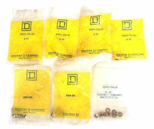 LOT OF 7 NEW SQUARE D 30015-516-51 HARDWARE KITS 0194 BS 3001551651
