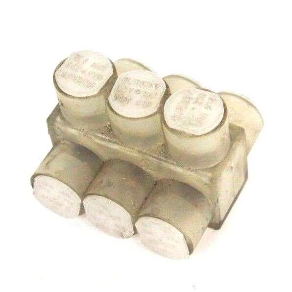 BURNDY BIBD-250-3 MULTIPLE WIRE TERMINAL #10AWG-250KCMIL, AL9CU, BIBD2503