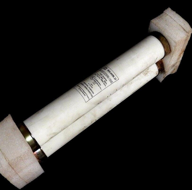NEW SQUARE D A155F2DSR0-150E CURRENT LIMITING POWER FUSE 150E AMPS, 15.5KV
