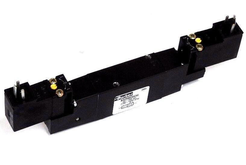 NEW PARKER B32VBC553C AIR CONTROL SOLENOID VALVE 150 PSI W/OUT HARDWARE SCREWS