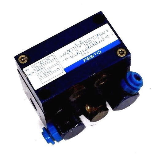 FESTO VL-5/4-1/4 PNEUMATIC VALVE VL5/41/4, SERIE: 0587, 0...10 BAR