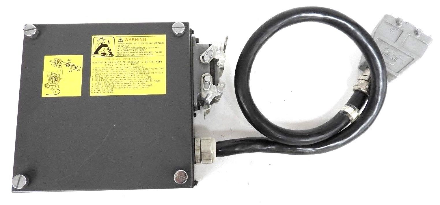 FANUC A05B-2351-C207 BRAKE RELEASE UNIT W/ CABLE A05B2351C207