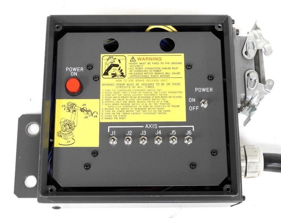 FANUC A05B-2351-C207 BRAKE RELEASE UNIT W/ CABLE A05B2351C207