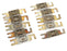 LOT OF 10 NEW BUSSMANN ANL130 FUSES 130A 80V NON TIME DELAY