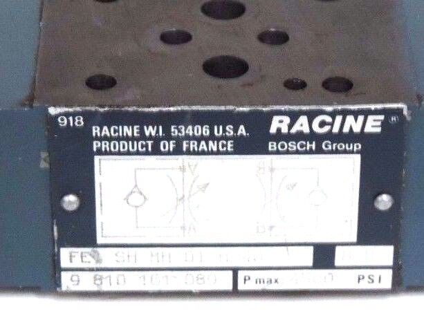 RACINE FE1 SH MH 01 H 40 CONTROL VALVE 4500PSI, 9810161089