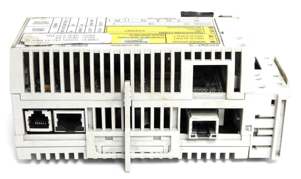 SCHNEIDER ELECTRIC SQUARE D EQ5400 MFDC WELD CONTROL MODULE 52045-342-51