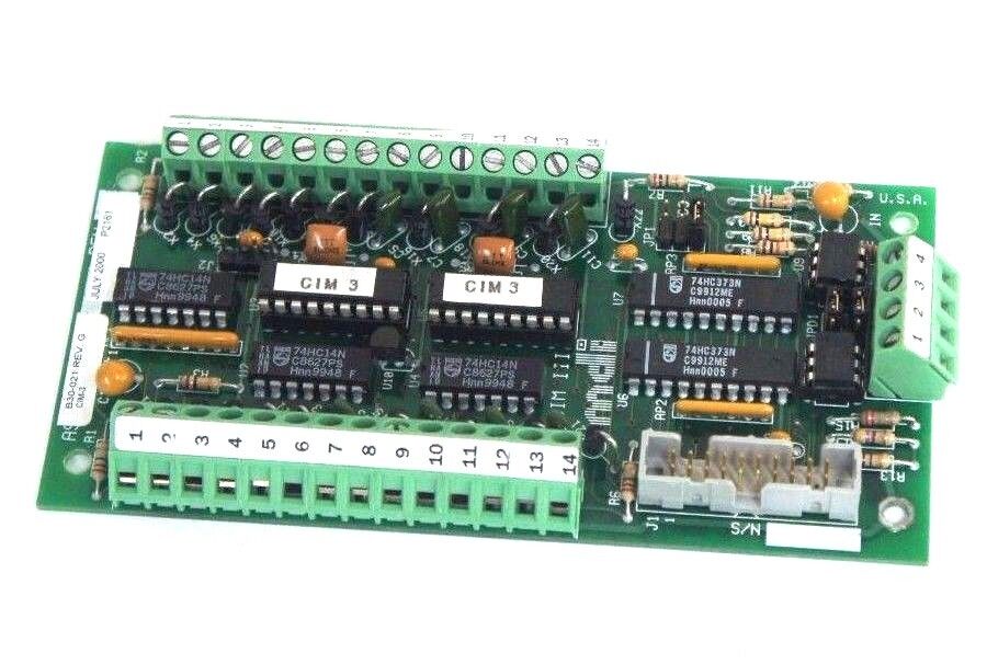 MDI MONITOR DYNAMICS, INC. B30-021 REV. G CIM-3 EXPANDER BOARD PWB 201191 REV. A