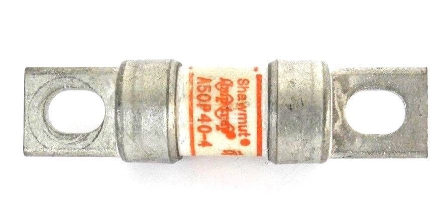 FERRAZ SHAWMUT A50P40-4 FUSE SEMI BLADED 40AMP 500VAC/DC