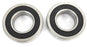 LOT OF 2 NEW IKS SS99R16 BALL BEARINGS RADIAL DEEP GROOVE SEALED 1X2X1/2IN