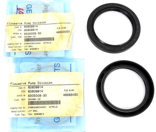 LOT OF 2 NEW FLOWSERVE 60609914 OIL SEALS