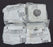 LOT OF 4 NEW HUBBELL 811 4" SQUARE COVERS RAISED 1/2"